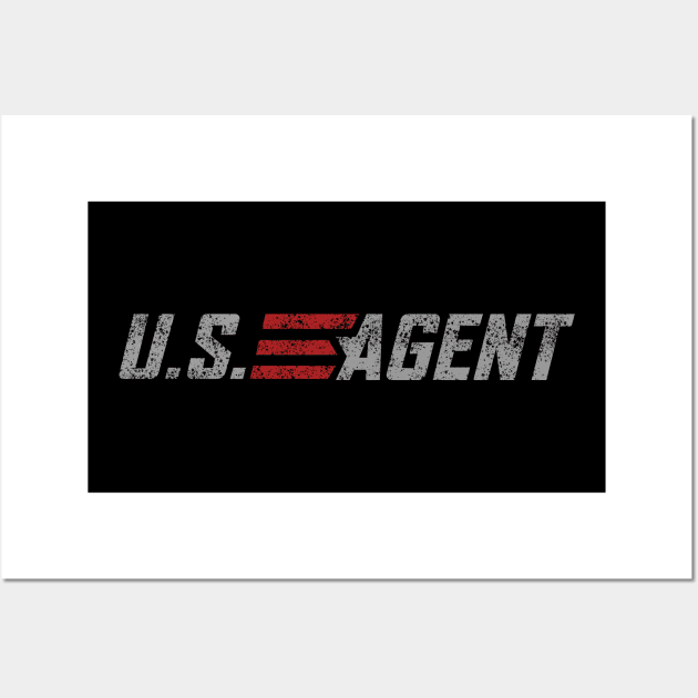 U.S. AGENT Wall Art by RustedSoldier